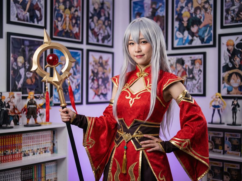 户外露出动漫cosplay视频